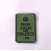 Keep Calm And Soldier On PVC Patch